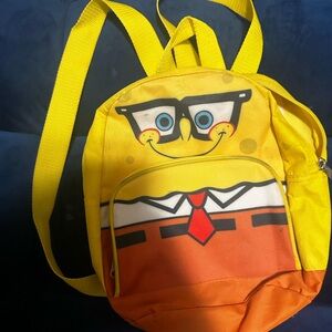 SpongeBob SquarePants Yellow and Orange Kids Backpack